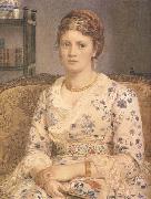 Sir Edward john Poynter,Bart.PRA,RWS Portrait of Mrs j.p.Heselitine (mk46) Sweden oil painting artist